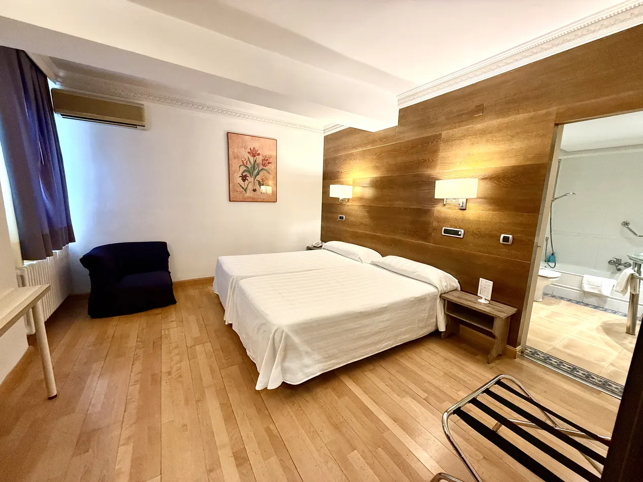 Habitación doble con dos camas Hotel Virrey